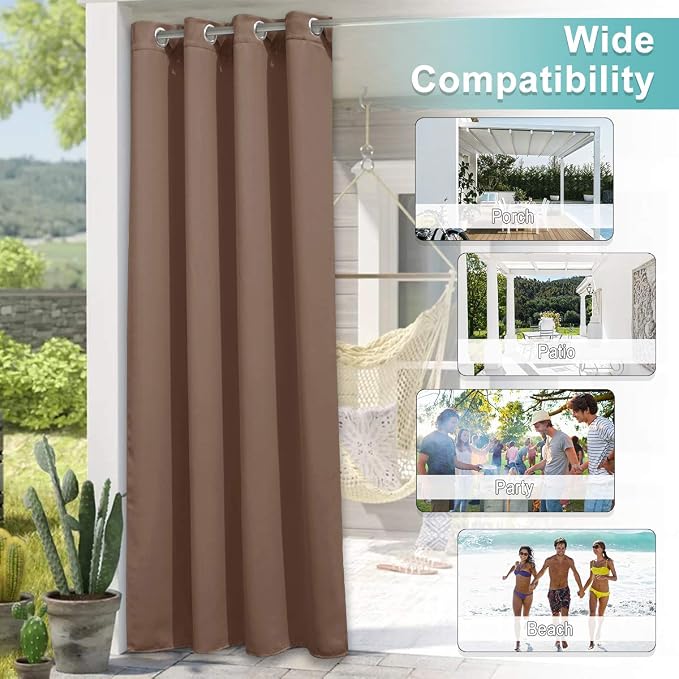 NICETOWN Privacy Room Divider Curtain - Image 6