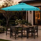 6.5 x 10ft Rectangular Patio Umbrella by PatioKingdom
