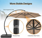11ft Patio Cantilever Umbrella - Image 7