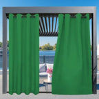 Easy-Going Outdoor Curtains for Patio 1 Panel, 54x120 inch, Weatherproof - Image 3