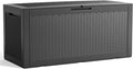 120 Gallon Outdoor Deck Box, Resin Waterproof Storage Box by KFY