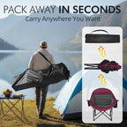 Oversized Camping Chair for Adults 2 Pack - Image 8
