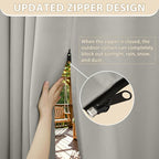 HDCAXKJ Waterproof Outdoor Curtains - Image 2