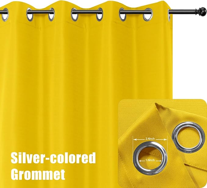 BONZER Waterproof Indoor/Outdoor Curtains - Image 2