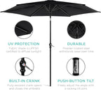 Best Choice Products 10ft Outdoor Patio Umbrella, Outdoor Table Umbrella - Image 5