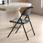 Nazhura 350 Weight Limit Heavy Duty Plastic Folding Chair - Image 2