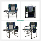 SUNNYFEEL Camping Directors Chair, Heavy Duty, Oversized Portable Folding Chair - Image 6
