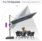 PURPLE LEAF Outdoor Umbrella - Image 7