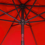9' Outdoor Patio Umbrella, Outdoor Table Umbrella, Yard Umbrella, Market - Image 3
