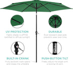Best Choice Products 10ft Outdoor Patio Umbrella, Outdoor Table Umbrella - Image 5