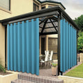 BONZER Extra Wide Waterproof Outdoor Curtains by Bonzer