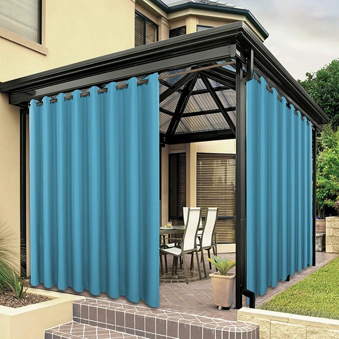 BONZER Waterproof Indoor/Outdoor Curtains by Bonzer