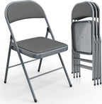 VINGLI 4 Pack Folding Chairs by VINGLI
