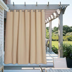 NICETOWN Outdoor Curtain for Patio Waterproof, Rustproof Grommet Outdoor - Image 8