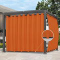 Easy-Going Outdoor Curtains for Patio 1 Panel, 150x96 inch, Weatherproof by Easy-Going