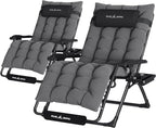 UDPATIO Oversized Zero Gravity Chair Patio Reclining Chairs by UDPATIO