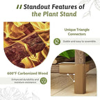 GENTINGBRO Plant Stand Indoor Outdoor 63" Tall Plant Shelf - Image 4