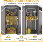 AECOJOY Vertical Outdoor Storage Cabinet - Image 5