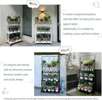 lumizone Foldable 4-Tier Plant Stand - Image 8