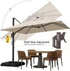 10x10FT Cantilever Outdoor Umbrella - Image 3