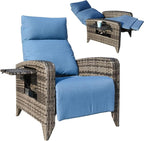 Upgraded Outdoor Recliner Chair, Reclining Patio Chairs by zzw