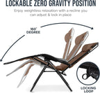 Best Choice Products Oversized Padded Zero Gravity Chair w/Canopy Headrest Cup - Image 7
