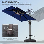 9' X 12' Cantilever Patio Outdoor Umbrella - Image 6