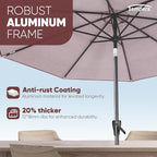 Tempera Patio Market Outdoor Table Umbrella - Image 4