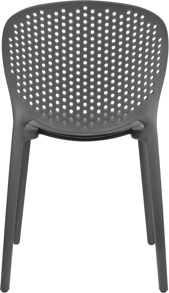 2xhome Patio Dining Chair | Modern Stackable Outdoor Pool Side Chair | Weather - Image 7