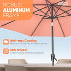 Tempera Patio Market Outdoor Table Umbrella - Image 4