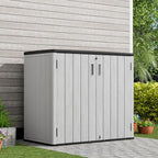 KINYING Outdoor Horizontal Storage Sheds, 37 Cu.ft Outdoor Storage Cabinet - Image 2