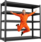 46''W Storage Shelves, Garage Shelving, Adjustable Garage Shelves, Heavy Duty by KORVENA