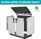 LHBcraft Outdoor Storage Cabinet 36 Cu Ft - Image 3