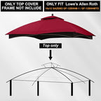 MASTERCANOPY 10x12 ft Replacement Canopy Top - Image 3