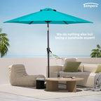 Tempera Patio Market Outdoor Table Umbrella - Image 6