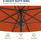 10FT Patio Umbrella, Outdoor Umbrella - Image 4