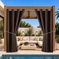 Outdoor Indoor Curtains for Patio Weather-resistant Window Panels Privacy by DivaenCamino