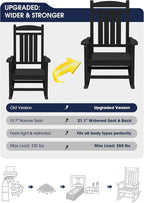 Oversized Outdoor Rocking Chair - Image 4