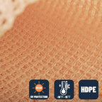 SUNNY GUARD Custom Size 7'x14'x15.7'Peach Fuzz Sun Shade Sail Right Triangle UV - Image 4