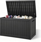 Fancyango 270 Gallon Outdoor Deck Box Waterproof, Large Storage Box by Warmnestforpets