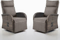 Swivel Outdoor Recliner Chair Set of 2 by Belord