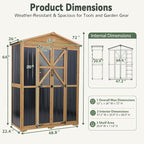Ketive Outdoor Storage Cabinet, 72-Inch Tall, - Image 2