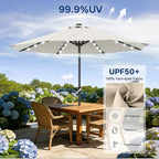 ABCCANOPY Solar Led Patio Umbrella - Image 5