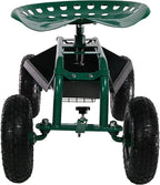 Sunnydaze Rolling Garden Cart - Image 7