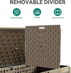 YITAHOME 320 Gallon Double-Wall Deck Box - Image 2