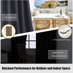 BONZER Waterproof Indoor/Outdoor Curtains - Image 5