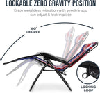 Best Choice Products Oversized Padded Zero Gravity Chair w/Canopy Headrest Cup - Image 7