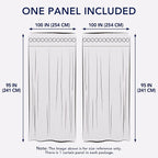 PureFit Outdoor Curtains for Patio Waterproof Weatherproof Outside Curtains | - Image 6