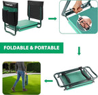 TomCare Garden Kneeler and Seat, 11.12" Kneeling Pad Sturdy Garden Bench | - Image 6
