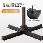 10 X 13 FT Cantilever Patio Umbrella Outdoor - Image 5
